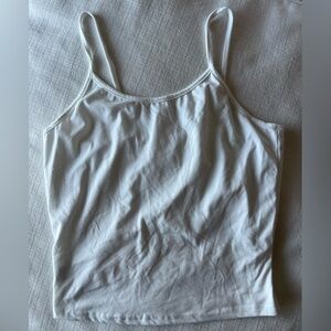 White Cami Tank Top